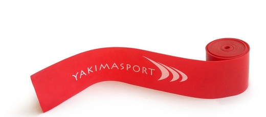 Rubber tape Yakimasport 100287 - red
