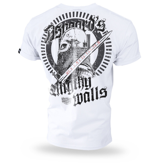 T-shirt Dobermans Aggressive &quot;ASGAARD&#39;S&quot; TS282B - white