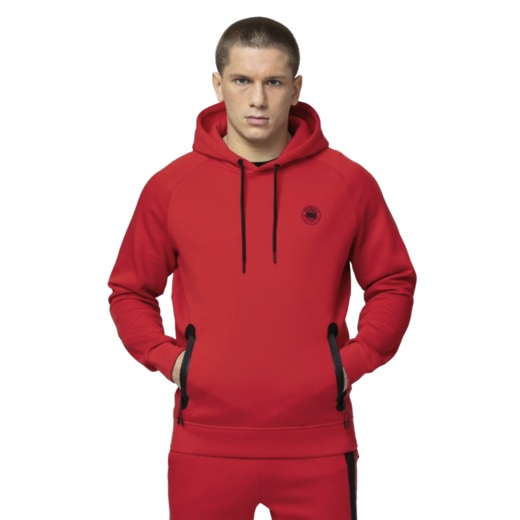 PIT BULL "DOGWOOD" Men's Hoodie - Red