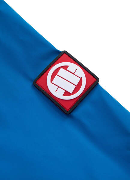 Kurtka wiosenna PIT BULL "Athletic Logo" '23 - jasnoniebieska