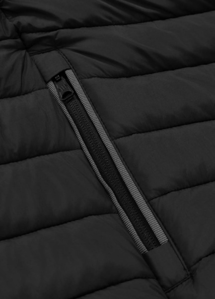 Kurtka zimowa PIT BULL pikowana "NAYLOR" - czarny