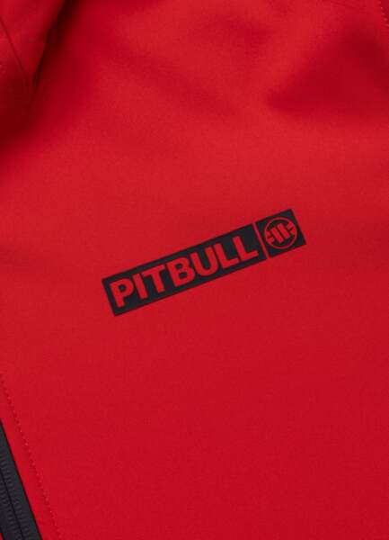 Kurtka softshell PIT BULL "Midway II" - czerwona