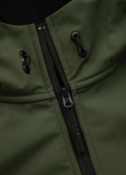 Kurtka softshell PIT BULL "Rockfish" '23 - oliwkowa
