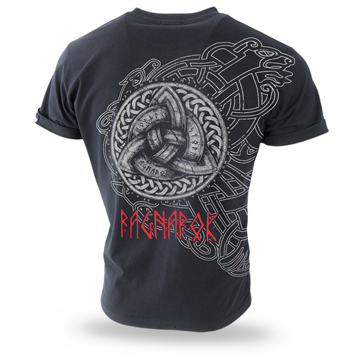 Koszulka T-shirt Dobermans Aggressive "RAGNAROK" TS121 - czarna