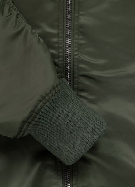 Kurtka bomberka przejściowa PIT BULL "MA-1 AKRON" - oliwkowy