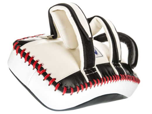  TARCZE TAJSKIE "PAO" FAIRTEX KPLC2 (black/white/red) "Standard" zakrzywiona - PARA - 2SZT "K"