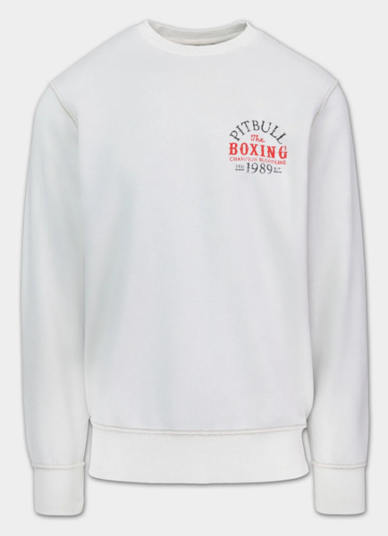 Bluza PIT BULL Washed "CHAMPION BLOODLINE" - biały