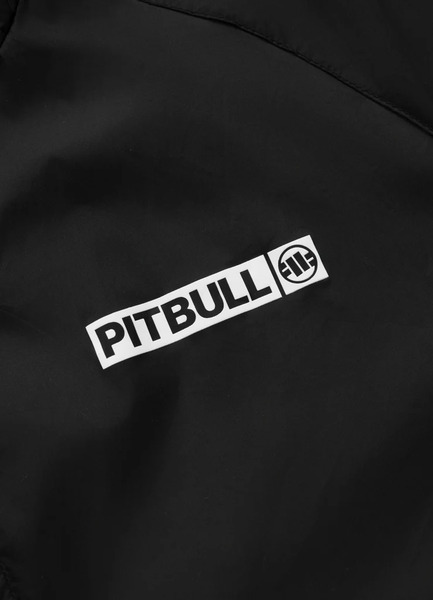Kurtka przejściowa PIT BULL "Athletic Logo II" - czarna