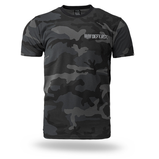 Koszulka T-shirt Dobermans Aggressive "DOBERMAN'S DEFENSE TS422" - camo szary