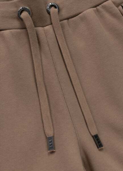 Spodnie dresowe PIT BULL "SMALL LOGO HD" - brązowy