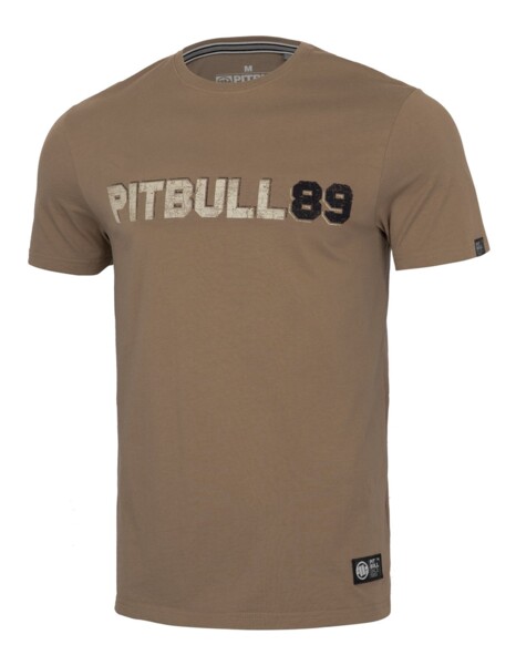 Koszulka PIT BULL "DOG 89" - brązowa