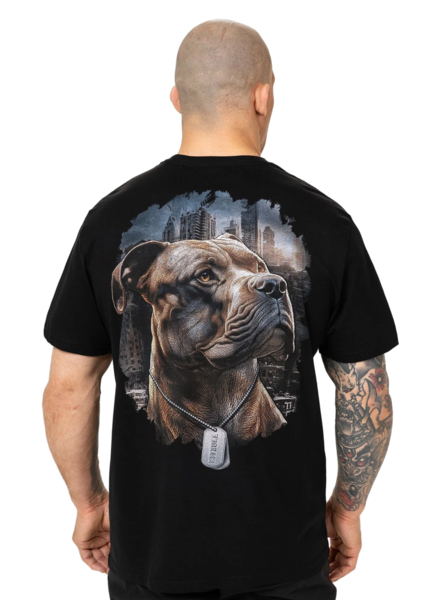 Koszulka PIT BULL "HERO" - czarna