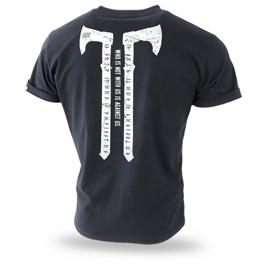 Koszulka T-shirt Dobermans Aggressive "HATCHETS" TS293A - czarna