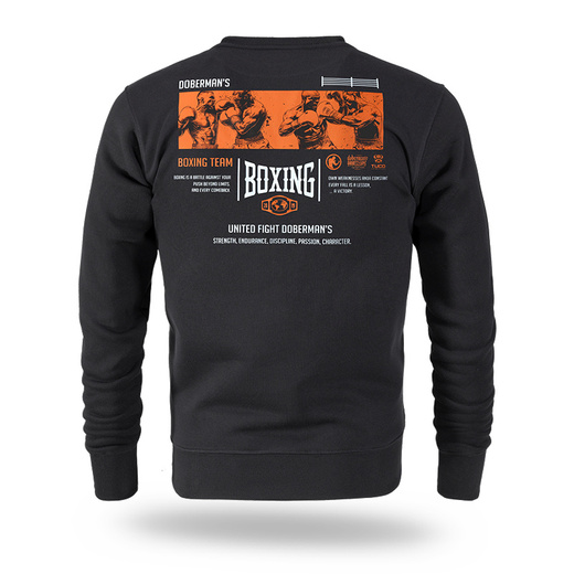 Bluza Dobermans Aggressive "COMICS BOXING II" BC360A - czarna