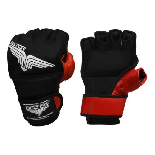 MMA Gloves Pride black-red - Beltor