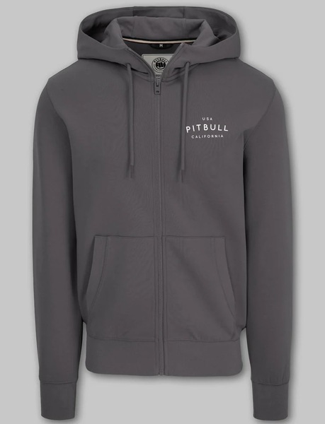 PIT BULL SAMPSON Zip Hoodie - Graphite
