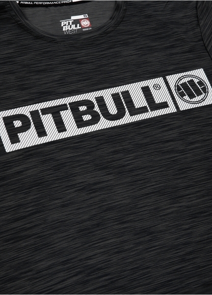 Casual Sport PIT BULL T-shirt &quot;Hilltop&quot; &#39;21 - black melange
