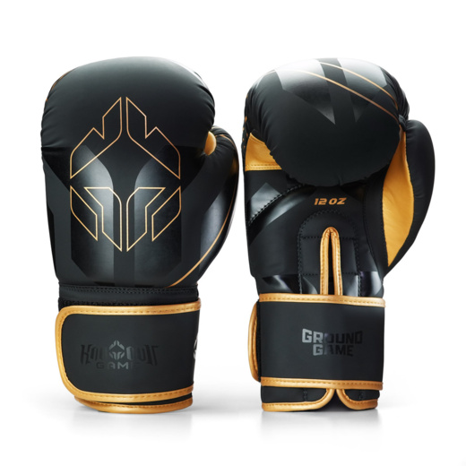 Logo 3.0 Gold Boxing Gloves