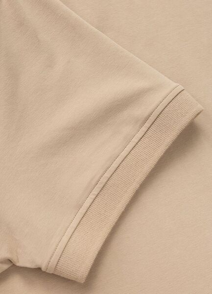 PIT BULL Jersey 210 "Logo" Polo Shirt - Sand