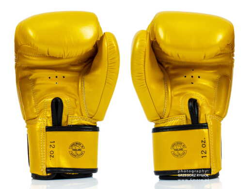 RĘKAWICE BOKSERSKIE FAIRTEX BGV19 (gold) "K"
