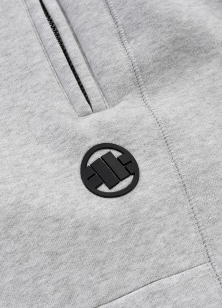 Spodnie dresowe PIT BULL "SMALL LOGO HD" - szary