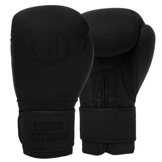 Legion Octagon PRO Boxing Gloves black/black
