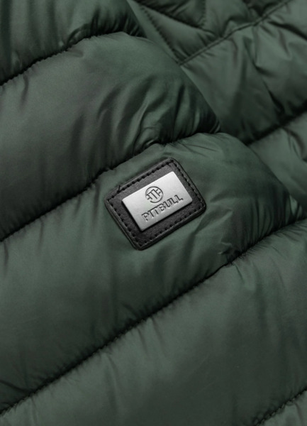 Kurtka pikowana przejściowa PIT BULL "GRANGER II" - ciemny zielony