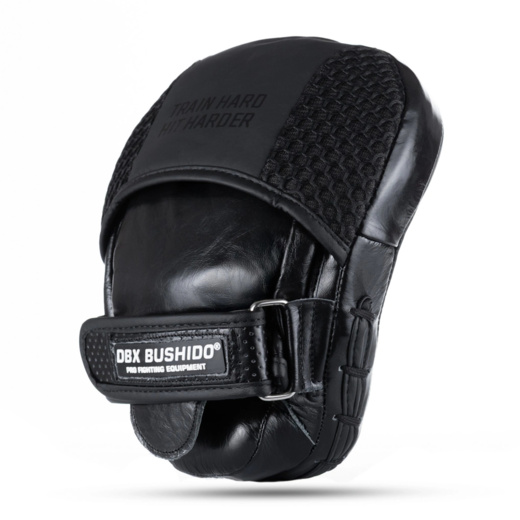 Mini Łapy trenera ze skóry naturalnej bushido ARF-Black Leather 