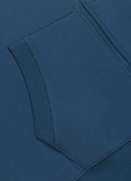 PIT BULL "SAMPSON" Zip-Up Sweatshirt - Navy Blue