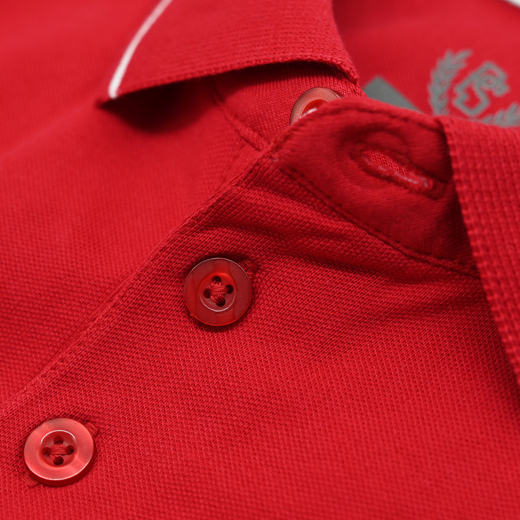 Pretorian Line "P" 3D Polo Shirt - Red