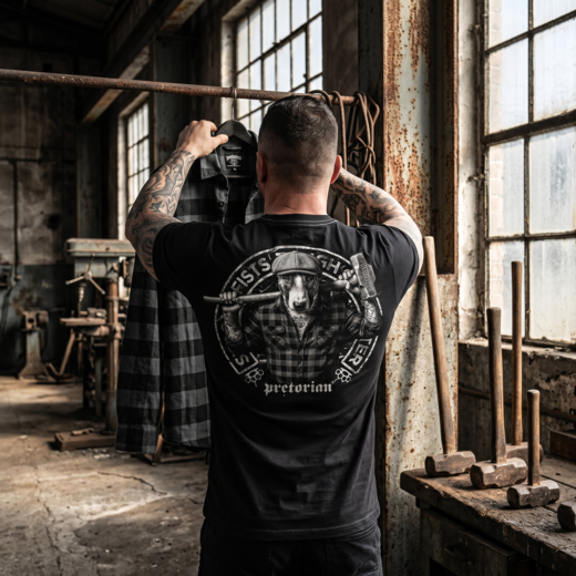 Pretorian "Hammer" T-Shirt - Black