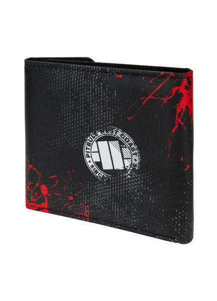 Portfel parciany PIT BULL "Aragon Blood Dog" - czarny