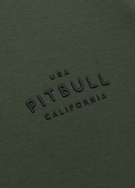 Bluza męska z kapturem PIT BULL "SAMPSON" - zielony