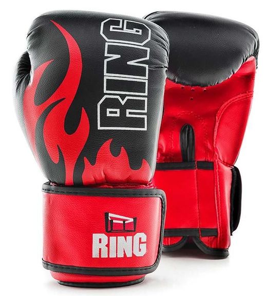 BOXING SET Ring punching bag 80x30 + boxing gloves 10 oz