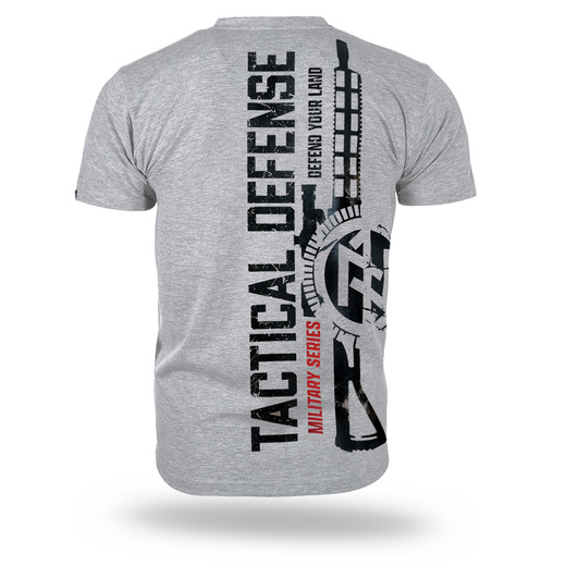 Koszulka T-shirt Dobermans Aggressive "TACTICAL DEFENSE TS399" - szary