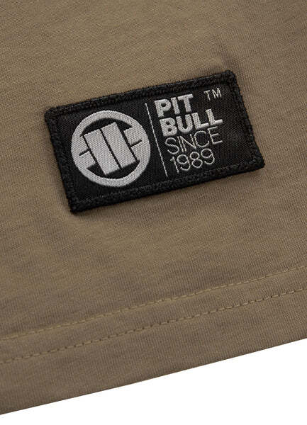 Koszulka PIT BULL "Hilltop" 170 - brązowa