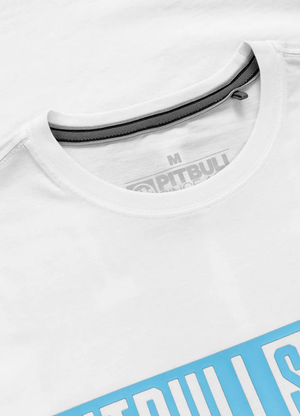 PIT BULL "EIGHTY NINE DOG" T-shirt - white/blue