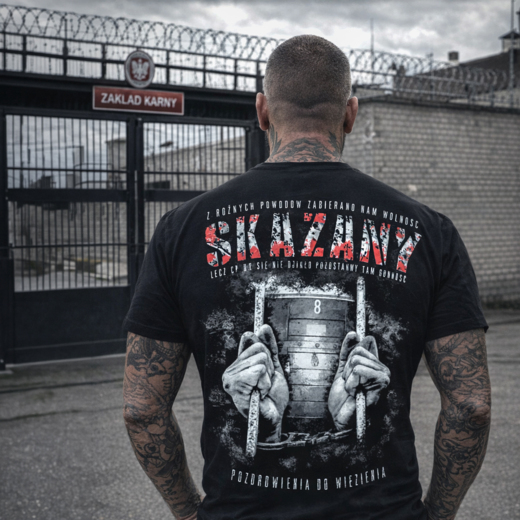 Koszulka Extreme Adrenaline "PDW - Skazany!" 