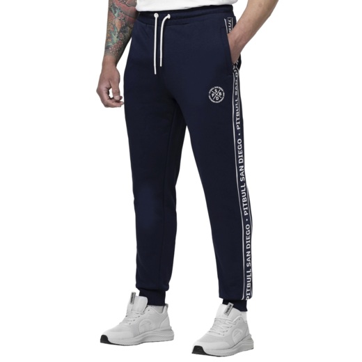 Spodnie dresowe PIT BULL "NEXUS" - granatowy