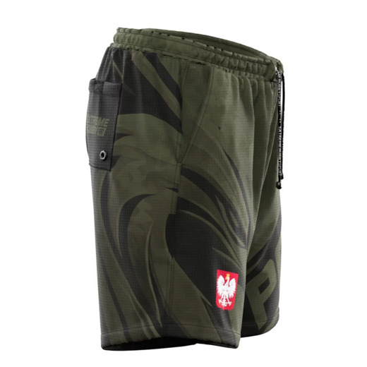 Szorty sportowe Extreme Hobby | POLSKA ULTIMATE - khaki