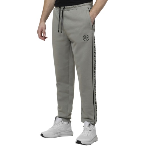 Spodnie dresowe PIT BULL "NEXUS" - szałwiowy