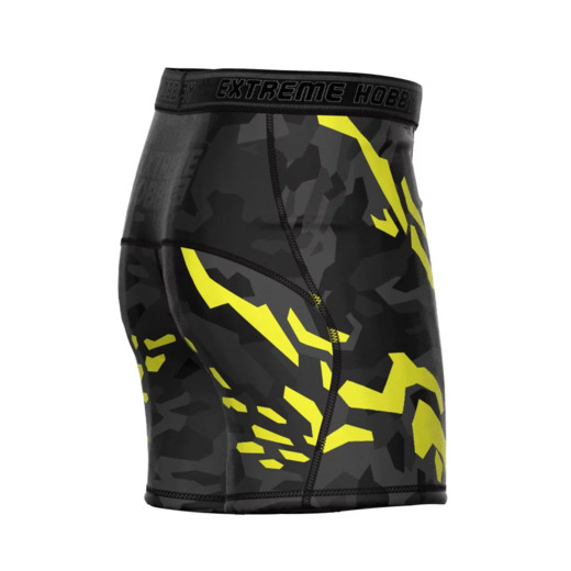 Vale Tudo Extreme Hobby Shorts | BLACK PANTHER - black/yellow
