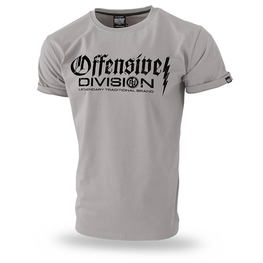 Koszulka T-shirt Dobermans Aggressive "Offensive Division TS214" - beżowa