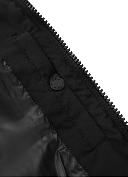 Men&#39;s winter jacket with hood PIT BULL &quot;DUNCAN&quot; - black