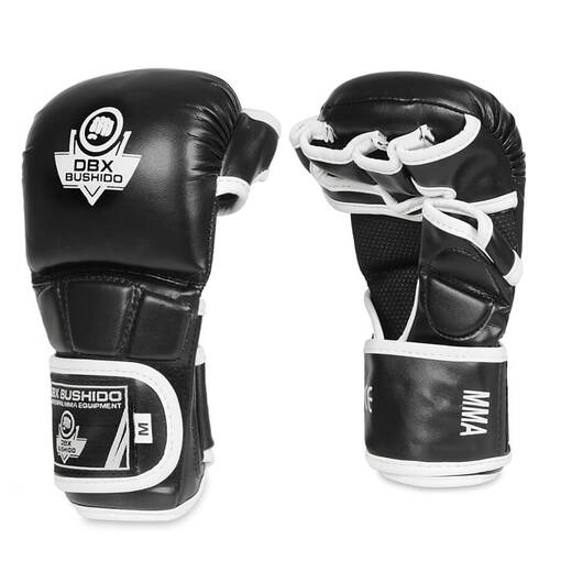MMA training gloves Bushido &quot;Master&quot; E1v9 Black Master