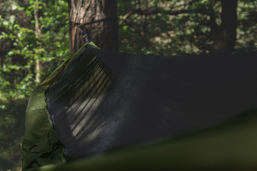 Hamak TIGERWOOD Lekki Ważka V2 – z Moskitierą - oliwkowy