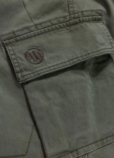 Spodnie PIT BULL Jogger bojówki męskie "SCOTT" - oliwkowy