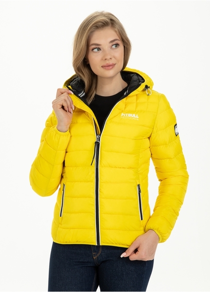 Women&#39;s winter jacket PIT BULL &quot;Seacoast&quot; &#39;21 - yellow
