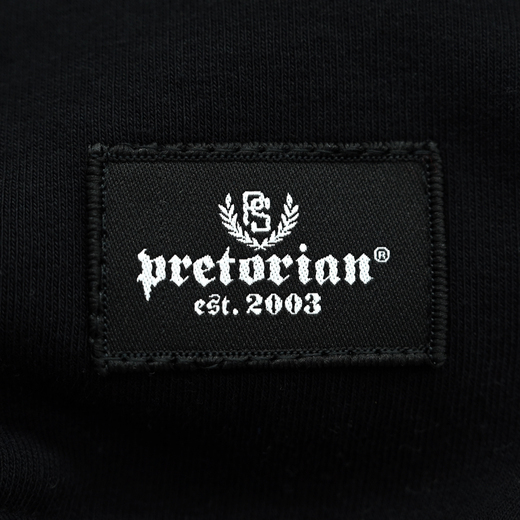 Bluza z kapturem Pretorian "Protect" - czarna
