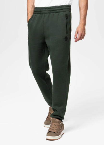 Spodnie dresowe PIT BULL "Hatton" - ciemny zielony